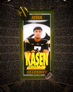 Image post by @hawkeyefootball on Instagram