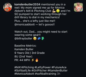 Image post by @monicaabbott on Instagram