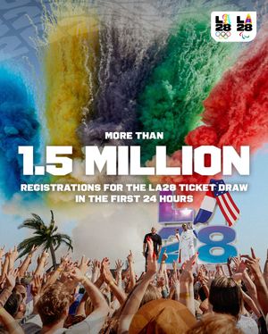 Image post by @la28 on Instagram