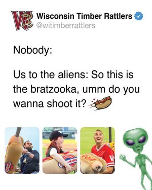 Image post by @WisconsinTimberRattlers on Facebook