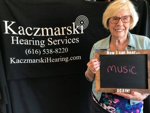 Image post by @KaczmarskiHearing on Facebook
