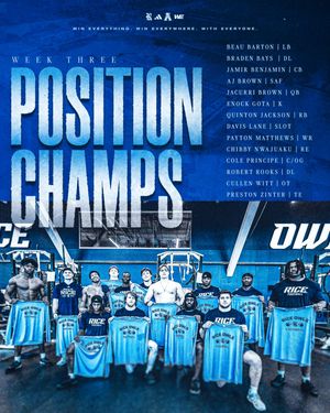 Image post by @ricefootball on Instagram