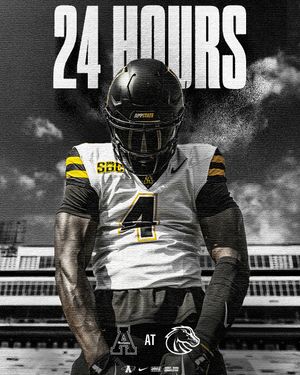 Image post by @appstate_fb on Instagram
