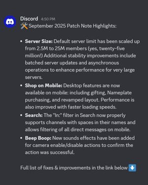 Image post by @discord_support on Twitter