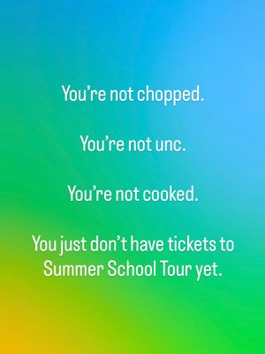 Image post by @summerschooltour on Instagram