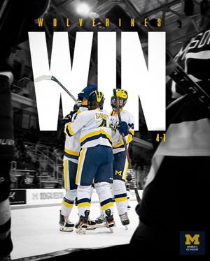 Image post by @umichwhockey on Instagram