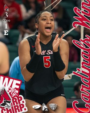 Image post by @ballstatewvb on Instagram
