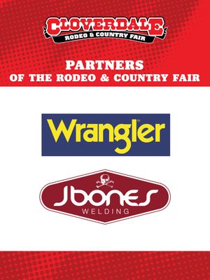 Image post by @cloverdalerodeo on Instagram