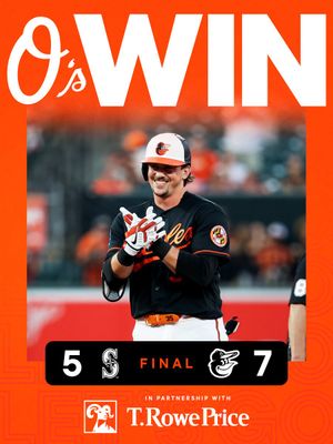 Image post by @Orioles on Twitter