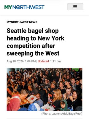 Image post by @bagelfest on Instagram
