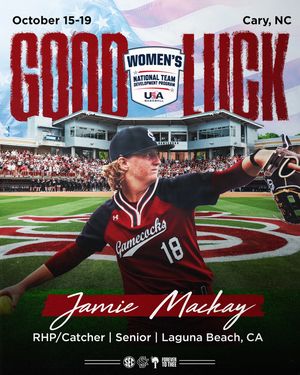 Image post by @gamecocksoftball on Instagram