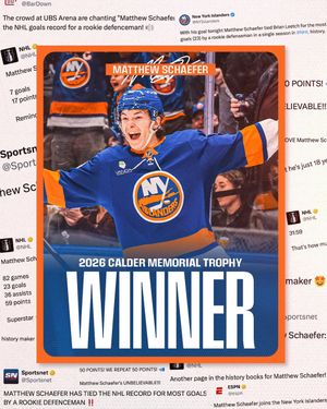 Image post by @nyislanders on Instagram