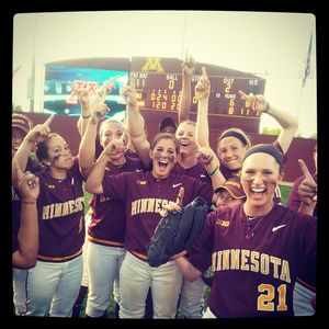 Image post by @gophersoftball on Instagram