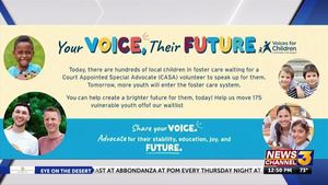 Video post by @VoicesForChildrenSD on Facebook