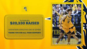 Image post by @Augustana Basketball on Facebook