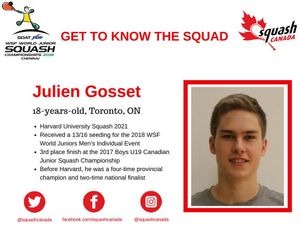 Image post by @squashcanada on Facebook