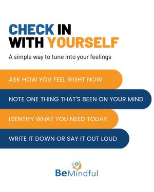 Video post by @Bemindful.us.org on Facebook