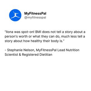 Image post by @myfitnesspal on Instagram