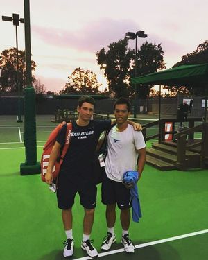 Image post by @usd_tennis on Instagram