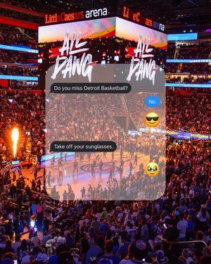 Image post by @detroitpistons on Instagram