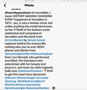 Image post by @bcunninghamfilm on Instagram