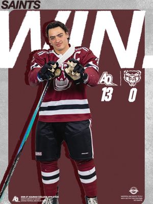 Image post by @aquinasd1hockey on Instagram