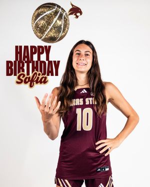 Image post by @txstatewbb on Instagram