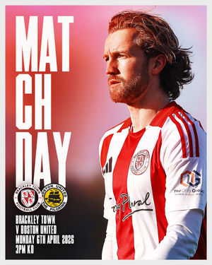 Image post by @brackleytownfc on Instagram