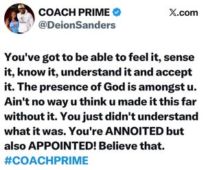 Image post by @deionsanders on Instagram