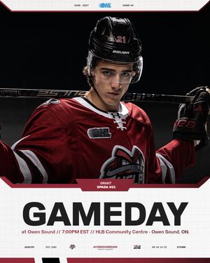 Image post by @guelph_storm_ohl on Instagram