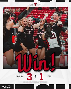 Image post by @texastechvb on Instagram