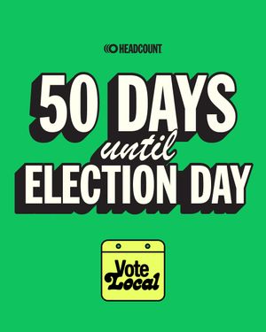 Image post by @headcountorg on Instagram
