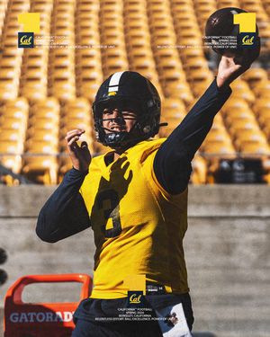 Image post by @cal_football on Instagram