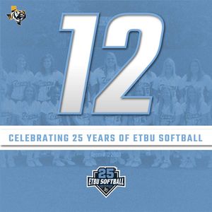 Image post by @etbu_softball on Instagram