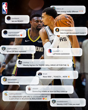 Image post by @nbaeurope on Instagram