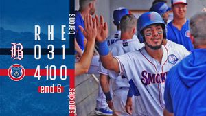 Image post by @smokiesbaseball on Twitter
