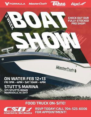 Image post by @charlotteskiboats on Facebook