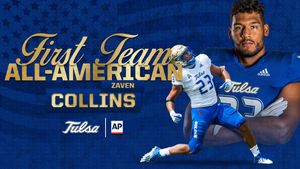 Image post by @TulsaFootball on Twitter