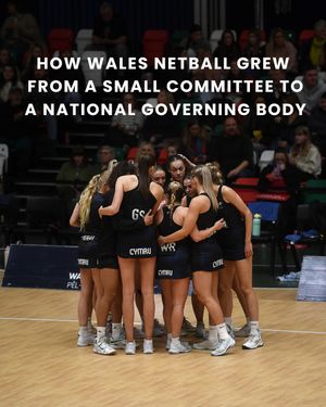 Image post by @walesnetball_ on Instagram