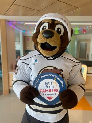 Image post by @TheHersheyBears on Twitter