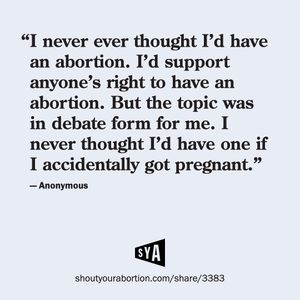 Image post by @shoutyourabortion on Instagram