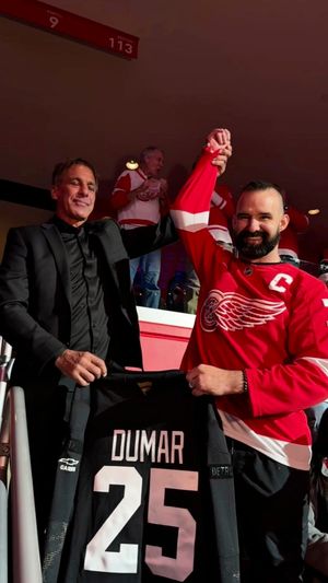 Video post by @Detroit Red Wings Alumni Association on Facebook