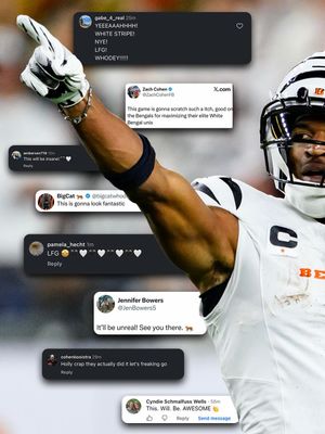 Image post by @bengals on Instagram