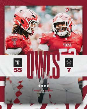 Image post by @temple_fb on Instagram