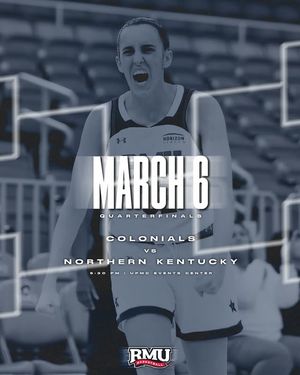 Image post by @rmuwbasketball on Instagram