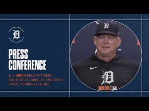 Video post by @Detroit Tigers on YouTube