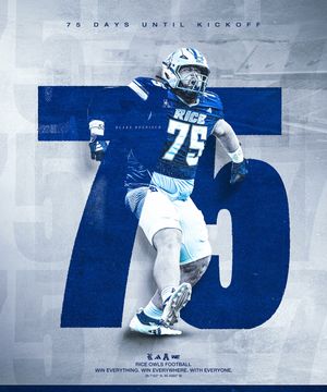 Image post by @ricefootball on Instagram