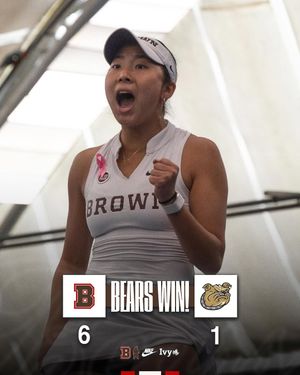 Image post by @brownu_wtennis on Instagram