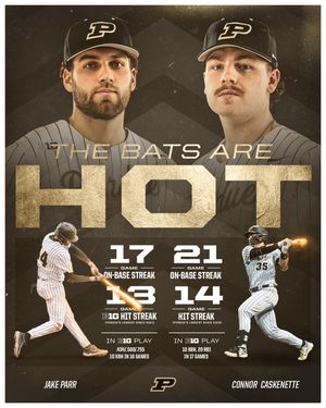Image post by @purduebaseball on Instagram