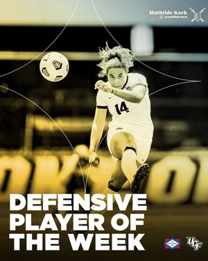 Image post by @ucf.wsoccer on Instagram